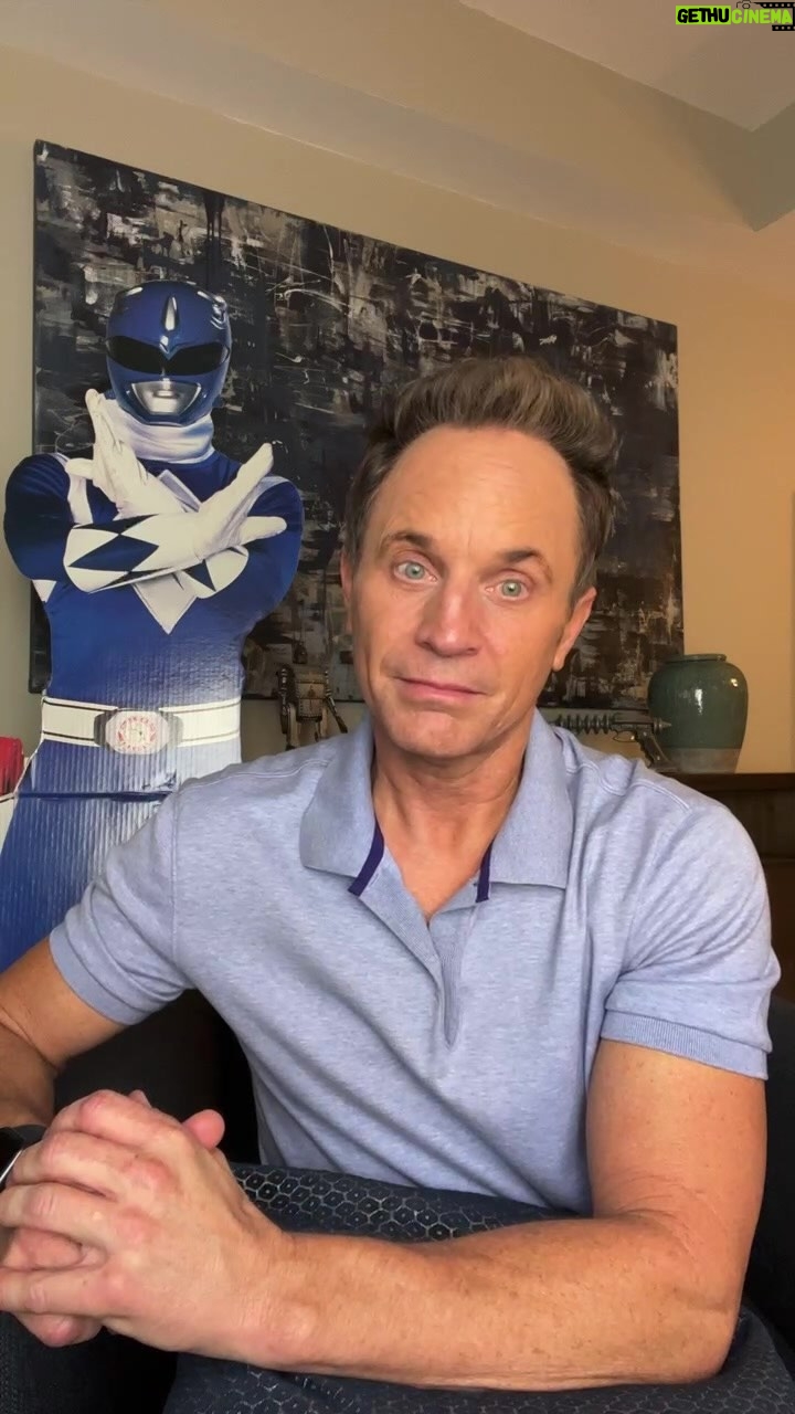 David Yost Instagram - TESTING TESTING TESTING out my new phone for IG Lives. 🤓 Did some shoutouts & answered some questions. #powerrangers #blueranger #mmpr #affirmative #affirmyourself #quantumcontinuum Hollywood, California