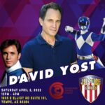 David Yost Instagram – PHOENIX, AZ – I am happy to announce that I will be doing an appearance/signing at @justicecomicbooks in Tempe on Saturday APRIL 2nd from 12-4 PM. Please come out & say “Hi!” #powerrangers #mightymorphinpowerrangers #blueranger #affirmative #affirmyourself #quantumcontinuum Justice Comics