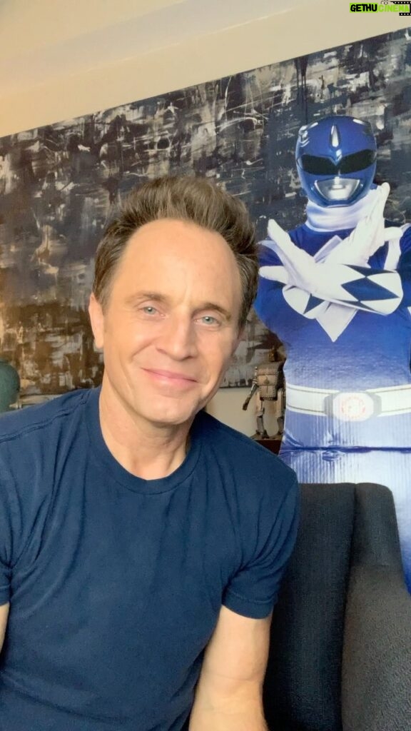 David Yost Instagram - THANK YOU! THANK YOU! THANK YOU! - to all of the fans of Power Rangers! Also, feel free to order an @cameo video from me. I’m only available via the website! #powerrangers #blueranger #quantumcontinuum #affirmative #affirmyourself