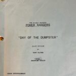 David Yost Instagram – Day 10 Question of the #12DaysOfHolidayGivingGiveaway :
In the Original Pilot, what was the original name of Zordon? 
You can see it in the script pages provided. Write your answer below and thanks for playing! Zordon’s Command Center