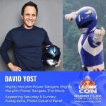 David Yost Instagram - LOS ANGELES, CA - NEXT WEEKEND I’ll be appearing at @comicconla SATURDAY & SUNDAY December 4th & 5th! Come check it out and say “It’s Morphin Time!” #affirmative #affirmyourself #powerrangers #blueranger #comicconla #losangeles La Convention Center Comic Con