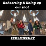 David Yost Instagram - Exactly one year ago, we were rehearsing & lining up our shots for this scene. Such a blast to work with the amazing cast & crew! #COSMICFURY Auckland, New Zealand