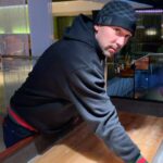 David Yost Instagram - Forever in Our Hearts! Hard to believe it’s already been one year. These videos are from when @jdfffn , @walterejones & I were in Belgium…just playing shuffleboard. “A little sand for good luck.” Walter was the only one who stayed on the board. Belgium-Brussels