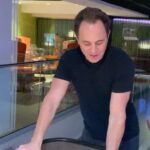 David Yost Instagram - Forever in Our Hearts! Hard to believe it’s already been one year. These videos are from when @jdfffn , @walterejones & I were in Belgium…just playing shuffleboard. “A little sand for good luck.” Walter was the only one who stayed on the board. Belgium-Brussels