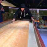 David Yost Instagram - Forever in Our Hearts! Hard to believe it’s already been one year. These videos are from when @jdfffn , @walterejones & I were in Belgium…just playing shuffleboard. “A little sand for good luck.” Walter was the only one who stayed on the board. Belgium-Brussels