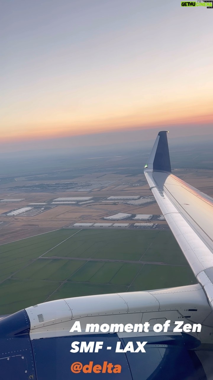 David Yost Instagram - If you’re lucky, flying can help you see the world from a different perspective.