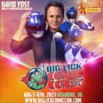 David Yost Instagram - VIRGINIA- I’m happy to announce that I’ll be appearing at @biglickcomiccon in Roanoke August 5th & 6th. Please come join me there! #affirmative #affirmyourself #powerrangers #mightymorphinpowerrangers #blueranger #biglickcomiccon Berglund Center