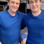 David Yost Instagram - I want to give a BIG shoutout to @mattwb for doubling me in MMPR: Once & Always. This guy is a true gent and made me look good! He sped away in the Rad Bug making me look like a “Fast & Furious” driver 😎, he walked me through & guided me in Billy’s Blade Blaster fight 💥 and, as seen in the final clip of this reel, he was hooked up to a wire and flung across the command center when Alpha hits Billy 😱! Mad respect for all stunt actors! Thank you Matt! 🙏🏼🙏🏼🙏🏼