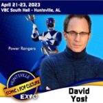 David Yost Instagram - HUNTSVILLE, AL - I’m really excited to announce that I’ll be returning & appearing at @hsvexpo April 22nd-23rd! Look forward to seeing you all there! #affirmative #affirmyourself #powerrangers #blueranger #huntsville #alabama