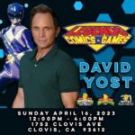 David Yost Instagram - FRESNO, CA - I’m excited to announce that I will be appearing at @legendsfresno on Sunday April 16th from 12 PM - 4 PM. Come check it out & say Hi! #affirmative #affirmyourself #powerrangers #blueranger Clovis, California