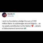 Davido Instagram - 🇳🇬💪🏾