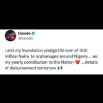 Davido Instagram – 🇳🇬💪🏾