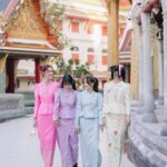 Davika Hoorne Instagram - พาเด็กๆเข้าวัดค่ะ🙏🏻 ขอให้เป็นปีที่ดีของพวกเราทุกคนนะคะ @davikahstand @davikahchannel @mine.media.official ❤️