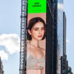 Davika Hoorne Instagram - Check out my latest achievement! I made it all the way to Times Square in New York, USA! Thank you so much to all my fans that made this amazing dream a reality. Big thanks to Spotify Thailand and universalmusicth for all your support.