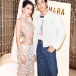 Davika Hoorne Instagram - One of my favorite Thai designer and truly a sustainable brand 🤍✨Every pieces from her collection is made from the plastic recycle ♻️ I’m so proud to be wearing this dress 🤍 #pipatchara #PIPATCHARAWhiteBalance collection Bangkok Metropolis, Thailand
