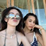 Davika Hoorne Instagram - Happyyyyyy @lilyypantila 💕 #sonevajani #themarcompro Soneva Jani