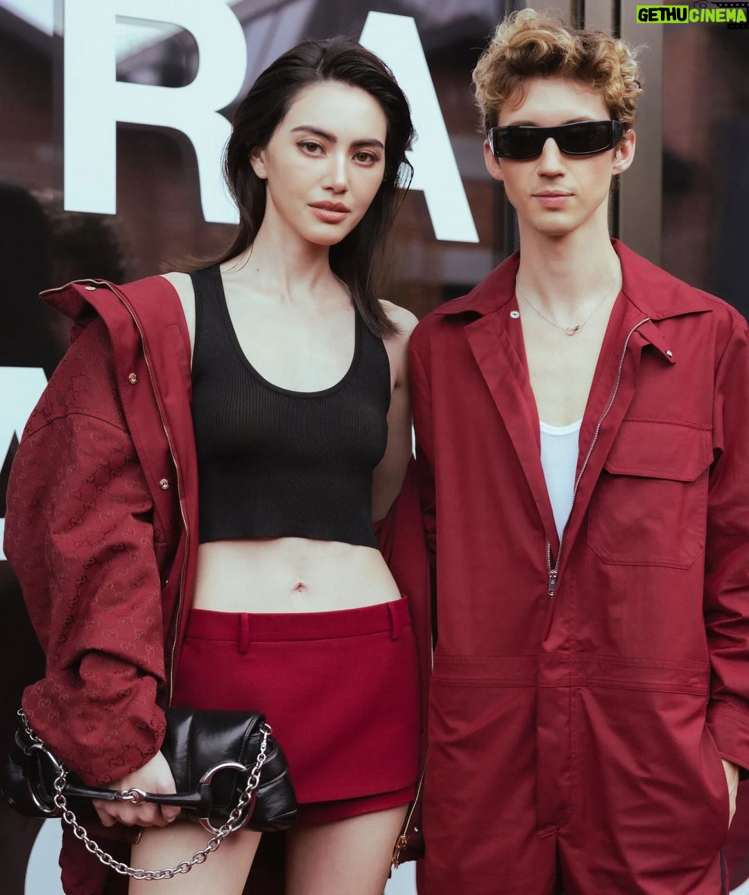Davika Hoorne Instagram - ❤️ #GucciAncora Milan, Italy