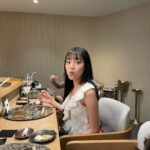 Davika Hoorne Instagram - อิ่ม 🥴 @mine.media.official Bangkok Metropolis, Thailand