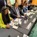 Dawn Butler Instagram - I have news ☺ It was a huge honour to be the UK representative at the Congressional Black Caucus (@TheBlackCaucus) legislative conference in Washington, DC. It was a whirlwind. It got me thinking about what needs to happen at @UKLabour conference. Here's some highlights 👇🏾🧵 It took time to process this incredible experience. Thousands of people attended, so being the sole 🇬🇧 delegate was a very proud moment. I met people from around the world, with a shared vision for a fairer & equitable world. Collaboration is vital to tackle global challenges🤝 ⚠ Advancements in artificial intelligence makes discussions around equity urgent. I spoke at length on bias the real risks of AI automating discrimination & bias. If we're not careful the marginalised will be further marginalised. And some may manipulate AI to their advantage. I was invited to join an Intl. panel to discuss anti-racism and diversity legislation & initiatives. I stressed the importance of working on a global scale to dismantle unfair inequalities that exist globally. As Edmund Burke said 'When bad men combine, the good must associate' We must use our voices to call out governments, at home or abroad, who stoke hate and division. This Government here in the UK has shown that they are willing to make our country less safe by promoting hate. So the good amongst us must associate and unite. I also spoke on the importance of no longer willing to debate whether racism exits. It is now time to urgently work on solutions. For those still in first gear, it is time to change gears and put your foot on the pedal. I noted how the @UN condemned the UK Government-backed Race Report for attempting to ‘normalise white supremacy’. My message is clear - racism and prejudice is bad for everyone, not just for Black & brown people. The historic @WhiteHouse tour was a fitting end. A reminder that power without a good purpose is worthless. We didn't enjoy the rain, but did enjoy the fantastic band that greeted us! 🥁 I even got to say hi to my favourite president & first lady, @BarackObama @MichelleObama😉 I was honoured to meet many extraordinary and distinguished Congress men & women.