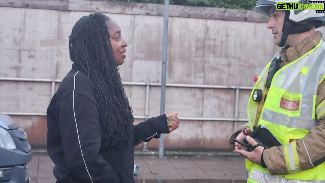 Dawn Butler Instagram - Thank you to Brent London Fire Brigade and all the emergency responders who responded swiftly to the floodings in Wembley. I visited the scene earlier today to thank them personally and speak to local residents.