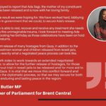 Dawn Butler Instagram - Statement following the release of my constituent's mother, Ada Sagi.