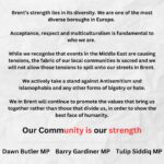 Dawn Butler Instagram - Brent MPs Joint Statement