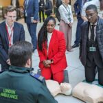 Dawn Butler Instagram - Last week I was taught how to save a life by @ldn_ambulance. It only takes a few mins to learn what to do in a #CardiacArrest – but it could be the difference between life and death. Sign up to learn life-saving skills and join #LondonLifesavers here: https://www.londonambulance.nhs.uk/getting-involved/become-a-london-lifesaver/