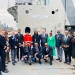 Dawn Butler Instagram - It was a pleasure to attend the Caribbean Heroes Day event on HMS Belfast in honour of Jamaican & Caribbean soldiers from the Commonwealth. We celebrated the Windrush Generation, who have contributed so much to this country, and #BHM. Wonderful to see the flag raising 🇯🇲