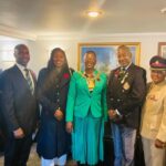 Dawn Butler Instagram - It was a pleasure to attend the Caribbean Heroes Day event on HMS Belfast in honour of Jamaican & Caribbean soldiers from the Commonwealth. We celebrated the Windrush Generation, who have contributed so much to this country, and #BHM. Wonderful to see the flag raising 🇯🇲