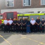 Dawn Butler Instagram - Lovely to meet with Brent Fire Brigade commander and crew based at Willesden. They only need to secure the last 25% in funding to bring public access defibrillators and bleed kits to every Brent fire station. If local businesses want to help - email me on dawn.butler.mp@parliament.uk