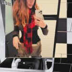 Dawn Olivieri Instagram – Why do bathrooms on the road always have the most fun lighting? Los Angeles, California