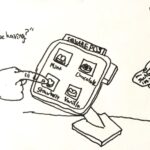 Dax Flame Instagram - The Ice Cream Man documentary came out one year & two days ago! Here is the drawing I did for the shirt design back then, plus some additional drawings I did before we settled on this design! Also I’m thinking of doing a YouTube livestream soon where I read my whole entire ice cream man memoir! Would you be interested in watching that?