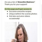 Dax Flame Instagram - Hello! At the end of today’s episode of Smoothie Madness I announced our new patreon page! It’s patreon.com/smoothiemadness If you’re interested in learning new smoothie recipes then you should check it out! : ) More smoothie madness coming soon!!!