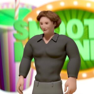 Dax Flame Instagram - Smoothie Madness on TV!