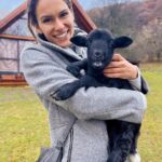 Dayana Handjieva Instagram - Сприятелихме се, логично, все пак сме черните овце на Фермата 6. И всичко беше наред, докато не започна да ми говори на “бе”. Тогава ѝ разказах за Гергьовден.... #lamb #babyanimals #animal #animallovers #farm #farmlife #smile #fermata Гората над Железница