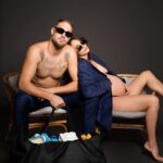 Dayana Handjieva Instagram – 💣 Throwback Thursday. 

Когато с твоя partner in crime се подготвяхте за най-големия си удар 💥💰

📸 @darina.pirinska 

#throwbackthursday #pregnancy #couple #parents