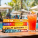 Dean R. Koontz Instagram – Q: What’s the best thing about summer? Worst? 
A: Best——the thrill of fighting off sharks during a swim. Worst——being emasculated by sharks.