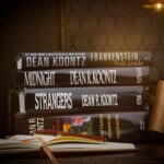 Dean R. Koontz Instagram - Q: Any clues about what you’re working on? A: It has covers but isn’t a bed & comes with a jacket that isn’t an article of clothing.