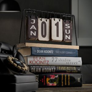 Dean R. Koontz Instagram - If the new year seems scary, a Koontz novel is scarier. And in a Koontz novel, unlike real life these days, everything makes sense.