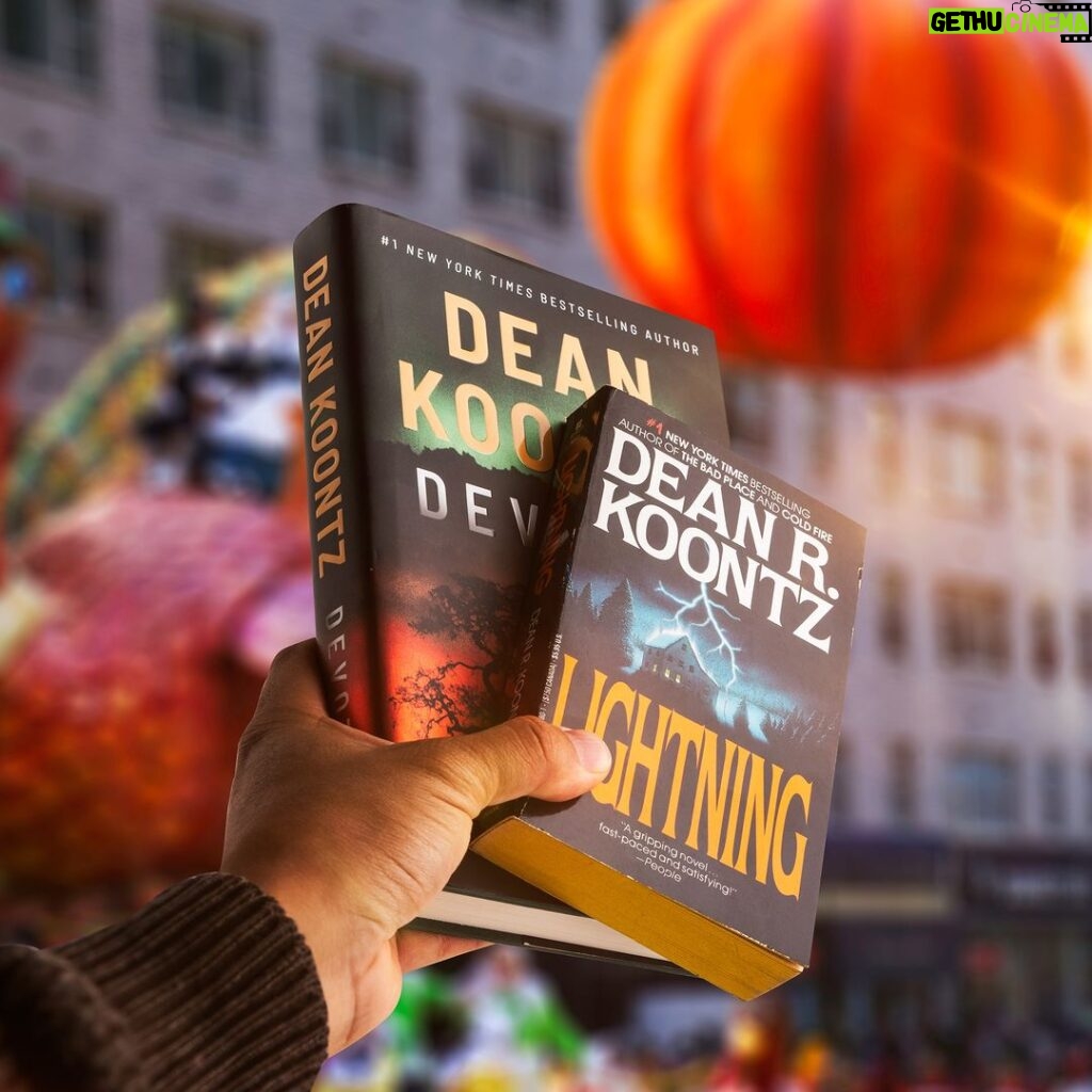 Dean R. Koontz Instagram - Q: Which of your characters should be a balloon in the Thanksgiving parade? A: Me. I’m quite a character & full of hot air. It’s perfect.