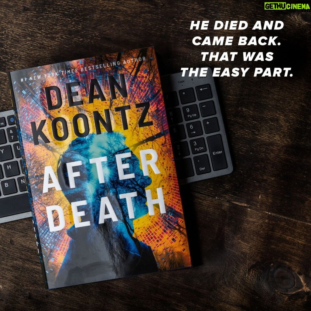 Dean R. Koontz Instagram - Q: The villain in AFTER DEATH scared the bleep out of me. A: You don’t have to wear Depends when reading the book, but it wouldn’t hurt.