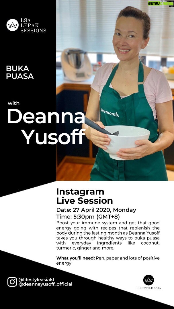 Deanna Yusoff Instagram - Healthy and nutritious recipes for Buka Puasa #freshmuesli #tumerictonic #dudukrumah #stayhome #bukapuasa #healthyeating #simplerecipe #ramadhan #immune system #staysafe #staypositive #balance #productive #goodhealth #harmony #love #livingwithdeanna #journey #gratitude #blessing #eurasian #actress #fun #happiness