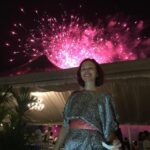 Deanna Yusoff Instagram - Happy New Year! Wishing everyone a fantastic 2019! Lots of love ❤️💃🏻 #new year #fireworks #2019 #celebration #tgefullertonhotel #actress #singer #model #malaysianemcee #eurasian #singapore #love The Fullerton Hotel Singapore