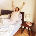 Deanna Yusoff Instagram - My New Years resolution! Reduce the amount of toxins to which I expose myself! Don’t you just love waking up refreshed, energised and looking forward to your day? Good sleep can be affected by many things; the amount of time we sleep, the quietness of the environment, as well as the cleanliness of the air, the mattress and the pillows we lie on, to name a few. But have we thought about sleeping in green healthy furniture? What’s that? Conventional furniture is often laden and fabricated with many different chemicals that are toxic to us. We are exposed to these toxins while lounging around watching Netflix, having our meals, working at our desks, etc. We spend hours sleeping in the same area and I don’t like the idea that I am inhaling toxic fumes during my recharging sleep time. So I am grateful to wake up in a greener bed now. Here is a Halle Queen bed and Crimson end Tables. Wanna to know more? Head to Commune and the experts will show you how their furniture is safer for our health. And enjoy their year-end sale with discounts up to 20% on furniture items and more. Sale ends December 31st. @communehome_official #communehome #furniture #scandinaviandesign #halle queen bed #crimson #wood #lovemyself #stayhome #entrepreneur #livingwithdeanna #stylishdesign #actress #singer #model #malaysianemcee #eurasian #cleanliving #sustainableforestry #toxinfreeliving #rawmaterial #singaporedesigner #newyearresolution #goodsleep #toxinfree #toxinfreehome