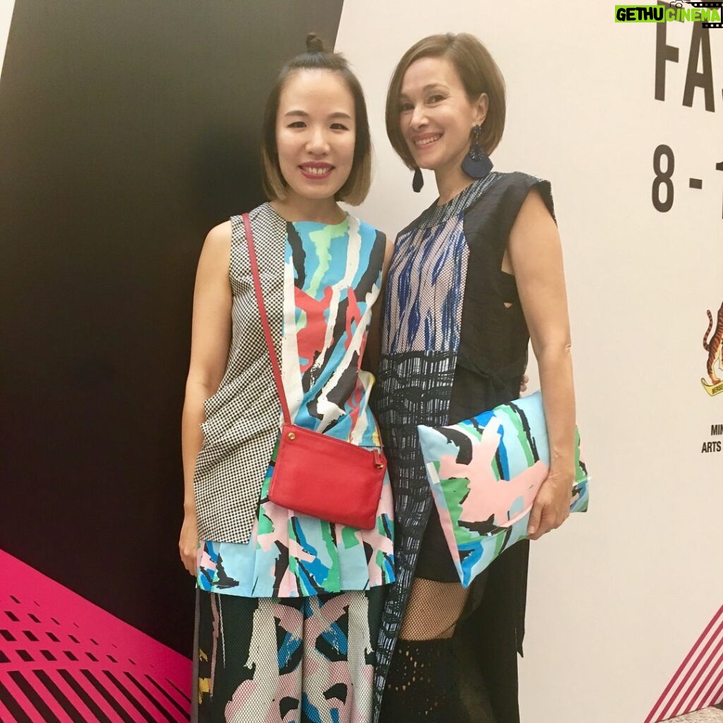 Deanna Yusoff Instagram - Another amazing show at the KLFW 2018. It was such an explosion of colours and prints. So many wonderful surprises! Thanks for inviting and dressing me! ❤️ #casseygan #klfw2018 #toniandguybangsar #lovemyoutfit #malaysiandesigners #designers #print #colour #fashionshow #saturday #actress #model #singer #entrepreneur #eurasian #alldressedup #flatshoes #livingwithdeanna #deannayusoff Pavilion KL