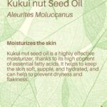 Deanna Yusoff Instagram - Kukui nut, also known as Aleurites Moluccanus, Buah Keras, Kemiri or Candlenut, is a type of nut that is commonly found in Southeast Asia, including Malaysia. It has been a delicious cooking ingredient for centuries but it's also magical when used as part of skin care and haircare. Kukui Nut oil (Carrier Oil) is extracted from the nuts and has been used for centuries in traditional remedies. With its combination of essential fatty acids and vitamins E and A to soothe irritated skin, soften and moisturize dry patches and even out tone. It is also believed to have anti-inflammatory and antimicrobial properties, which may make it useful for treating skin conditions like eczema, psoriasis, and acne. This ancient Malaysian secret might just be the best kept beauty trick still. No wonder I'm using Kukui oil all the time in my formulations...it would make our grandmas proud! #kukui #kukuinuts #kukuinutoil #aleuritesmoluccanus #kemiri #buahkeras #candlenutoil #malaysia #holisticskincare #singapore #naturalskincare #skinhealth #ingredient #complexion #skincareingredient #carrieroilsforskin #lightoil #carrieroils #coldpressed #psoriasis #certifiedformulator #edelbotanica #deannacreates #deannaformulates #actress