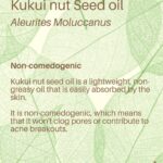 Deanna Yusoff Instagram - Kukui nut, also known as Aleurites Moluccanus, Buah Keras, Kemiri or Candlenut, is a type of nut that is commonly found in Southeast Asia, including Malaysia. It has been a delicious cooking ingredient for centuries but it's also magical when used as part of skin care and haircare. Kukui Nut oil (Carrier Oil) is extracted from the nuts and has been used for centuries in traditional remedies. With its combination of essential fatty acids and vitamins E and A to soothe irritated skin, soften and moisturize dry patches and even out tone. It is also believed to have anti-inflammatory and antimicrobial properties, which may make it useful for treating skin conditions like eczema, psoriasis, and acne. This ancient Malaysian secret might just be the best kept beauty trick still. No wonder I'm using Kukui oil all the time in my formulations...it would make our grandmas proud! #kukui #kukuinuts #kukuinutoil #aleuritesmoluccanus #kemiri #buahkeras #candlenutoil #malaysia #holisticskincare #singapore #naturalskincare #skinhealth #ingredient #complexion #skincareingredient #carrieroilsforskin #lightoil #carrieroils #coldpressed #psoriasis #certifiedformulator #edelbotanica #deannacreates #deannaformulates #actress