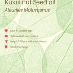 Deanna Yusoff Instagram - Kukui nut, also known as Aleurites Moluccanus, Buah Keras, Kemiri or Candlenut, is a type of nut that is commonly found in Southeast Asia, including Malaysia. It has been a delicious cooking ingredient for centuries but it's also magical when used as part of skin care and haircare. Kukui Nut oil (Carrier Oil) is extracted from the nuts and has been used for centuries in traditional remedies. With its combination of essential fatty acids and vitamins E and A to soothe irritated skin, soften and moisturize dry patches and even out tone. It is also believed to have anti-inflammatory and antimicrobial properties, which may make it useful for treating skin conditions like eczema, psoriasis, and acne. This ancient Malaysian secret might just be the best kept beauty trick still. No wonder I'm using Kukui oil all the time in my formulations...it would make our grandmas proud! #kukui #kukuinuts #kukuinutoil #aleuritesmoluccanus #kemiri #buahkeras #candlenutoil #malaysia #holisticskincare #singapore #naturalskincare #skinhealth #ingredient #complexion #skincareingredient #carrieroilsforskin #lightoil #carrieroils #coldpressed #psoriasis #certifiedformulator #edelbotanica #deannacreates #deannaformulates #actress