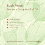 Deanna Yusoff Instagram - Hey there! I'm super excited to share that I'll be using Buah Merah as a carrier oil in my upcoming product launch. I'm really loving the amazing color it brings, and it's already inspiring some ideas for future formulations too. I can't wait to share more about my new product with you, but please bear with me - I believe that good things come to those who wait for the right time. Buah Merah, also known as Pandanus Conoideus or Red Fruit Oil, is a type of oil that is extracted from the fruit of the Pandanus Conoideus tree. The plant is native to Papua, Indonesia, and is commonly found in the Pacific Islands, including Fiji, Vanuatu, and the Solomon Islands. The oil from the Buah Merah is typically extracted using cold-pressing or expeller-pressing methods. Cold-pressing involves using a hydraulic press to extract the oil from the fruit without the use of heat. This method helps to retain the oil's natural nutrients and antioxidants, making it ideal for use in skincare products. Expeller-pressing, on the other hand, involves using a mechanical press to extract the oil from the fruit. This method applies heat and pressure to the fruit, which can alter the oil's chemical composition and reduce its natural nutrients. After the oil is extracted, it is then filtered and refined to remove any impurities, resulting in a pure and high-quality oil that can be used in skincare products. It is worth noting that the extraction process can vary depending on the manufacturer and the equipment used. Therefore, it is essential to choose a reputable brand that uses high-quality extraction methods to ensure that you get the best quality oil. Apart from its use in skincare, Buah Merah oil is also used in traditional medicine to treat various ailments, including digestive issues and respiratory problems. Additionally, the oil is also used as a natural food coloring in some traditional dishes in Papua. Have you heard of this ingredient before? I would love to hear about your experience with it, so please let me know! #buahmerah #ingredient #carrieroil #formulation #naturalskincare