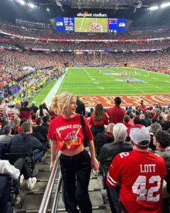 Deb Chubb Instagram - 🏈 GO CHIEFS!!!❤️ Allegiant Stadium
